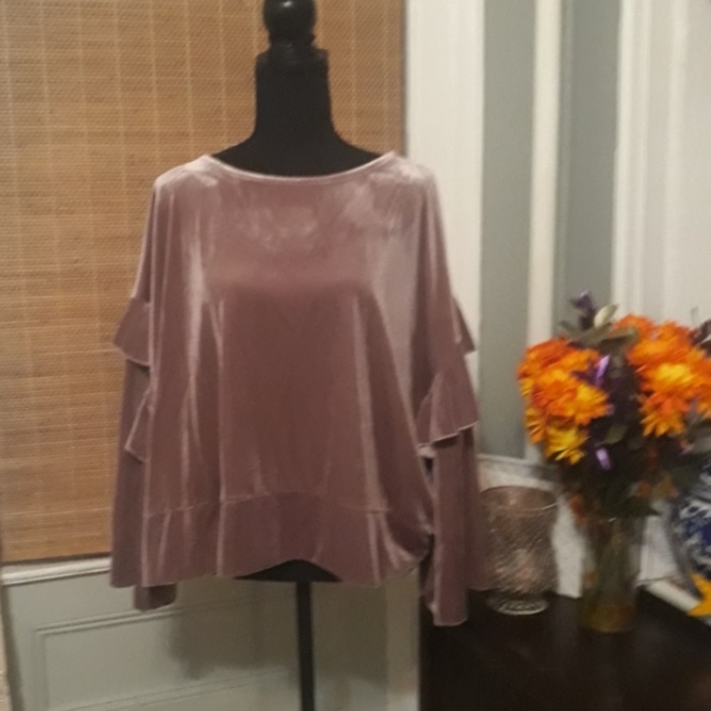 Mauve Crop top